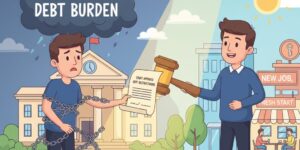 빚의 무게에 짓눌린 채무 허덕남이 파산 대신 선택할 빚 탈출 현실 조언