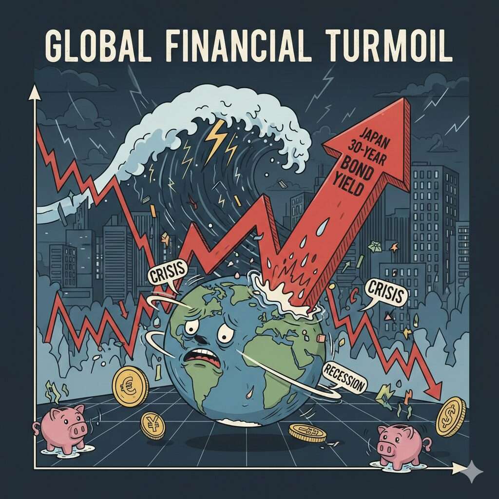 일본 30년 금리 폭등, 미국 주식 대폭락 신호? 초보 개인 투자자 필수 대비 전략