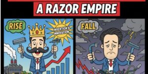 전 세계 면도기 시장의 제왕, 질레트의 영광과 추락: 면도날 비즈니스 모델의 흥망성쇠