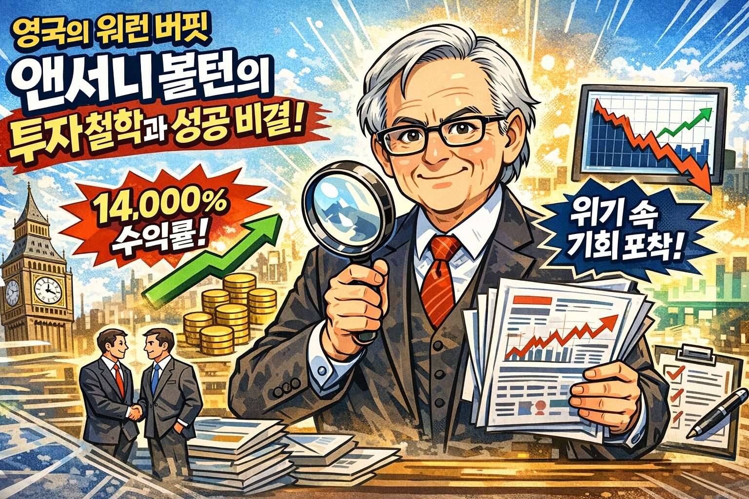 영국의 워런 버핏 앤서니 볼턴의 역발상 투자