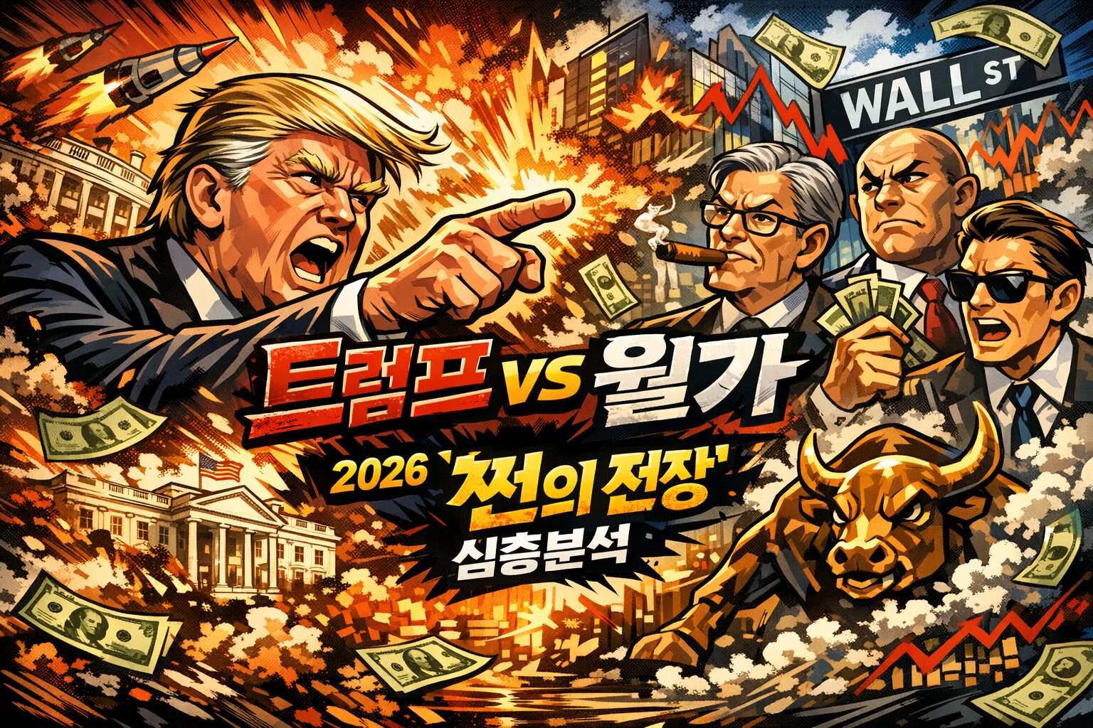 트럼프 2기 행정부와 월가의 '쩐의 전쟁'