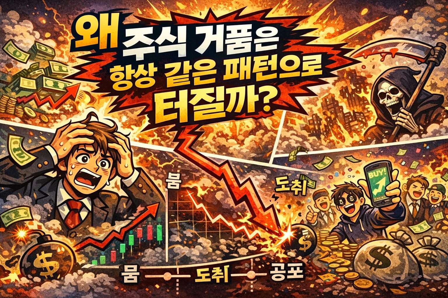 주식 거품은 왜 항상 같은 패턴