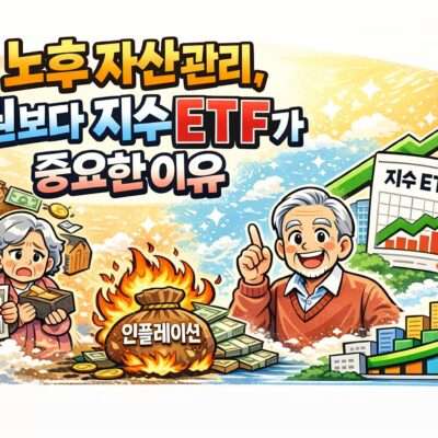 은퇴와 함께하는 노후 자산 관리, 왜 채권보다 시장 지수 ETF