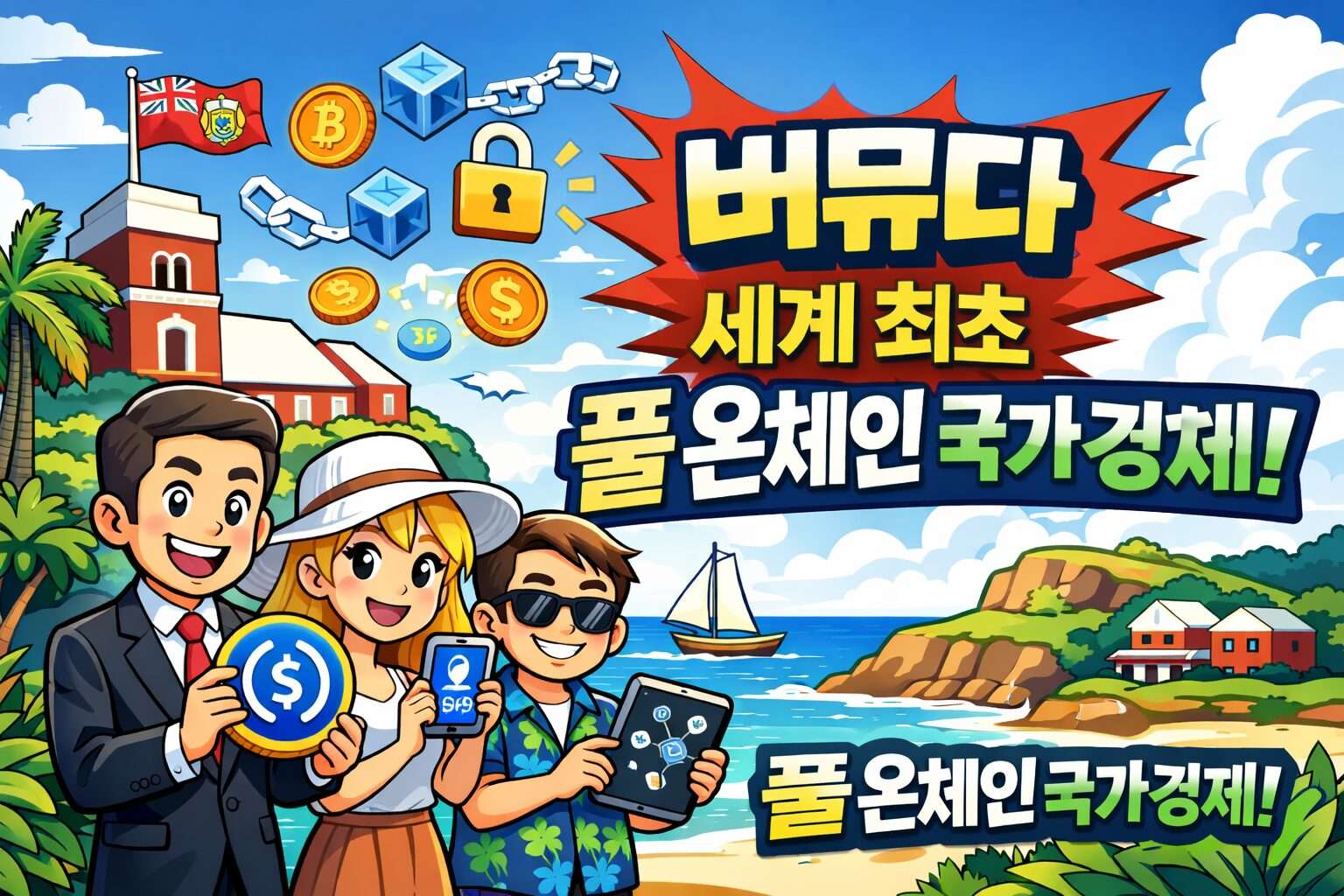 블록체인으로 국가 시스템을 통째로 옮긴 버뮤다