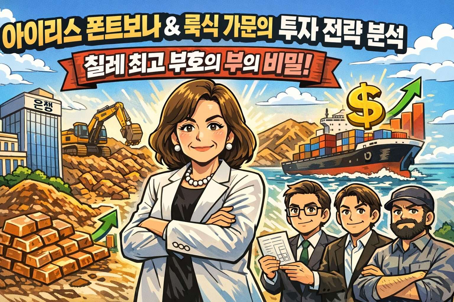 칠레 최고 부호 아이리스 폰트보나의 성공 비결