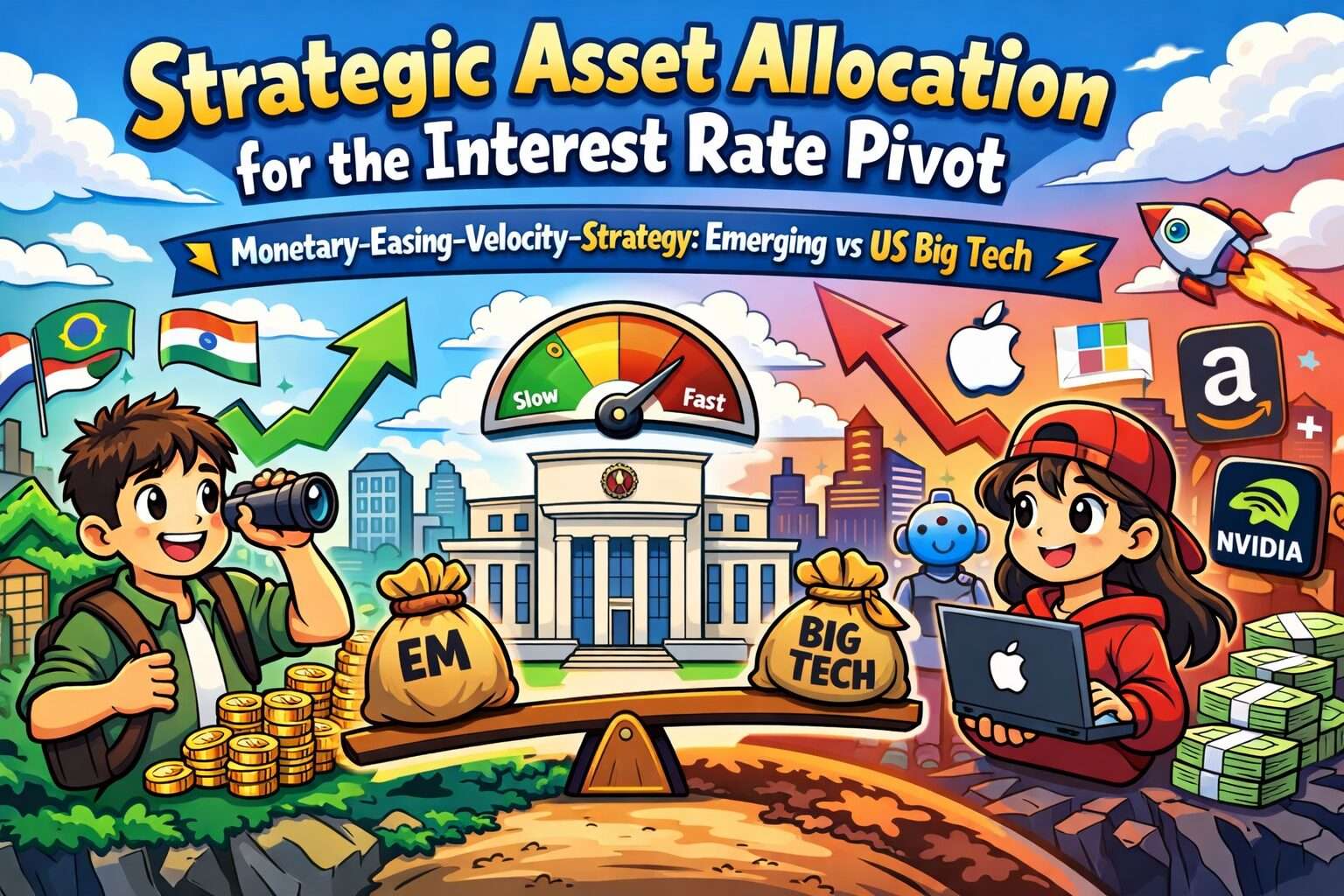 금리 인하 속도에 따른 이머징 마켓과 미국 대형 성장주