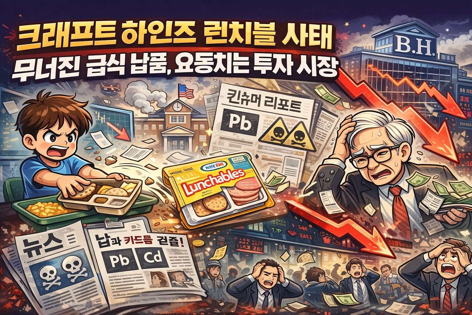 크래프트 하인즈(KHC) 런치블 사태와 버크셔 해서웨이의 선택