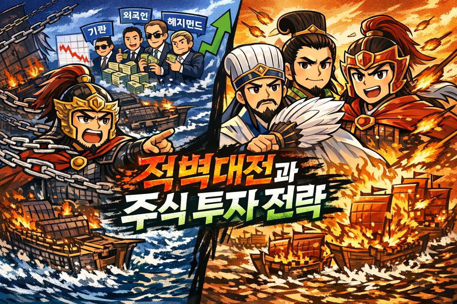 삼국지 적벽대전으로 배우는 주식시장 승리 전략