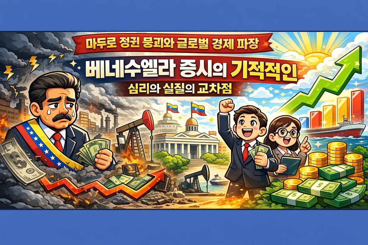 베네수엘라 마두로 정권 붕괴와 증시 폭등