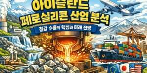 아이슬란드 철강 수출의 핵심인 페로실리콘