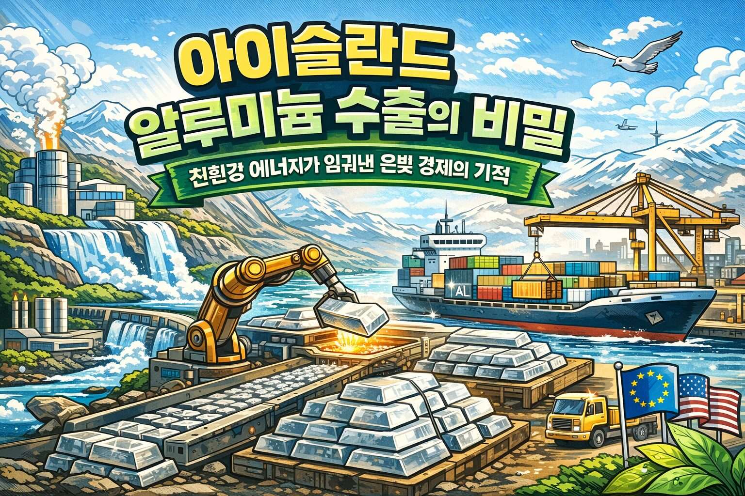 아이슬란드 알루미늄 수출의 비밀
