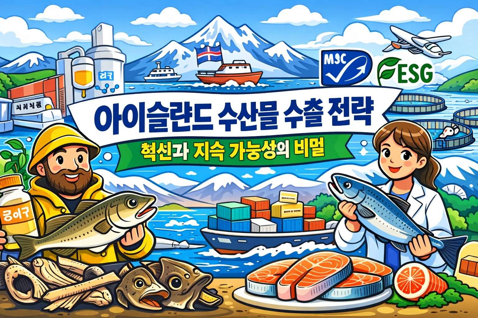 아이슬란드 수산물 수출 전략