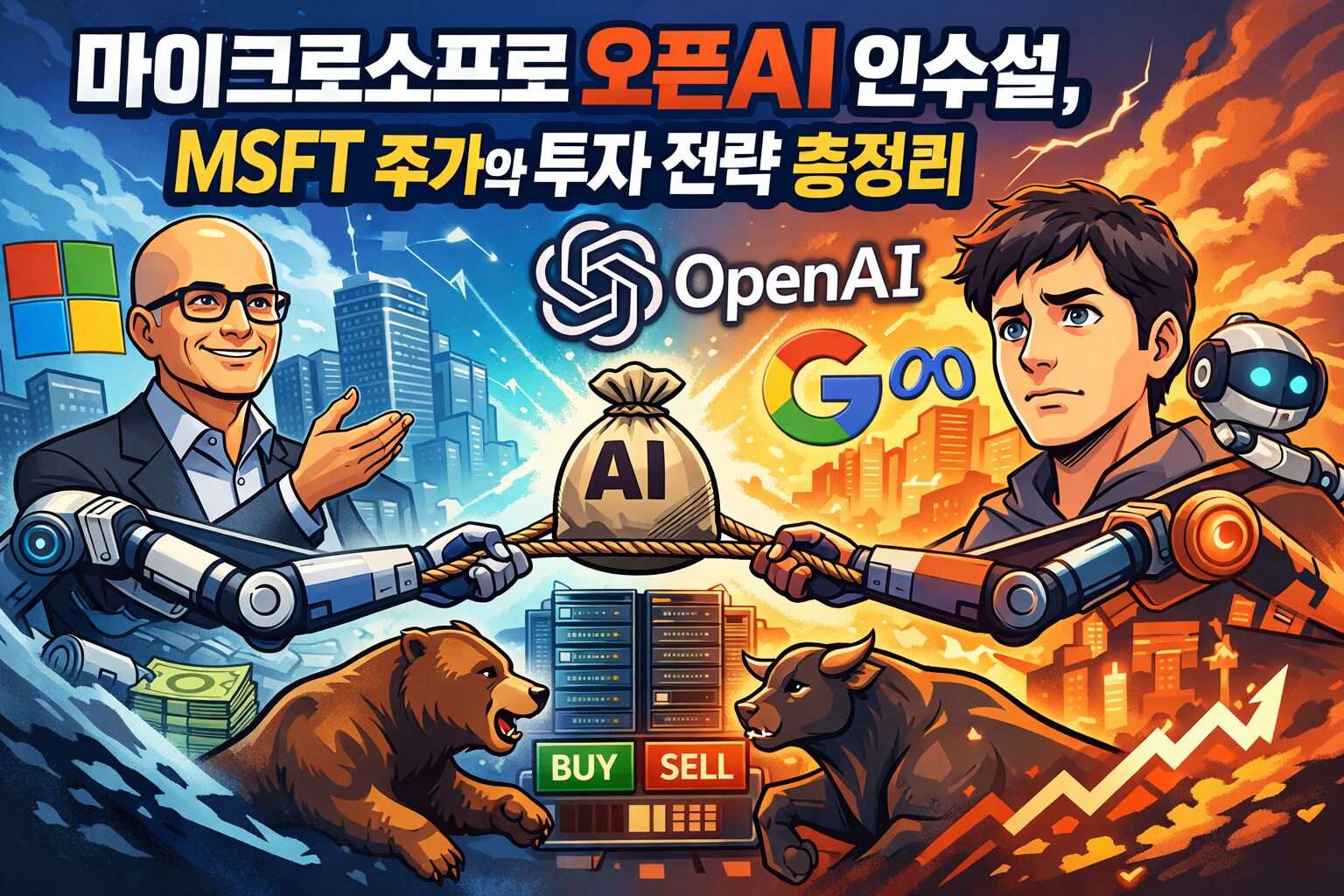 마이크로소프트 오픈AI 인수설