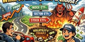 지수추종, 섹터, 개별종목 ETF 중 어떤 도구를 쓸까?