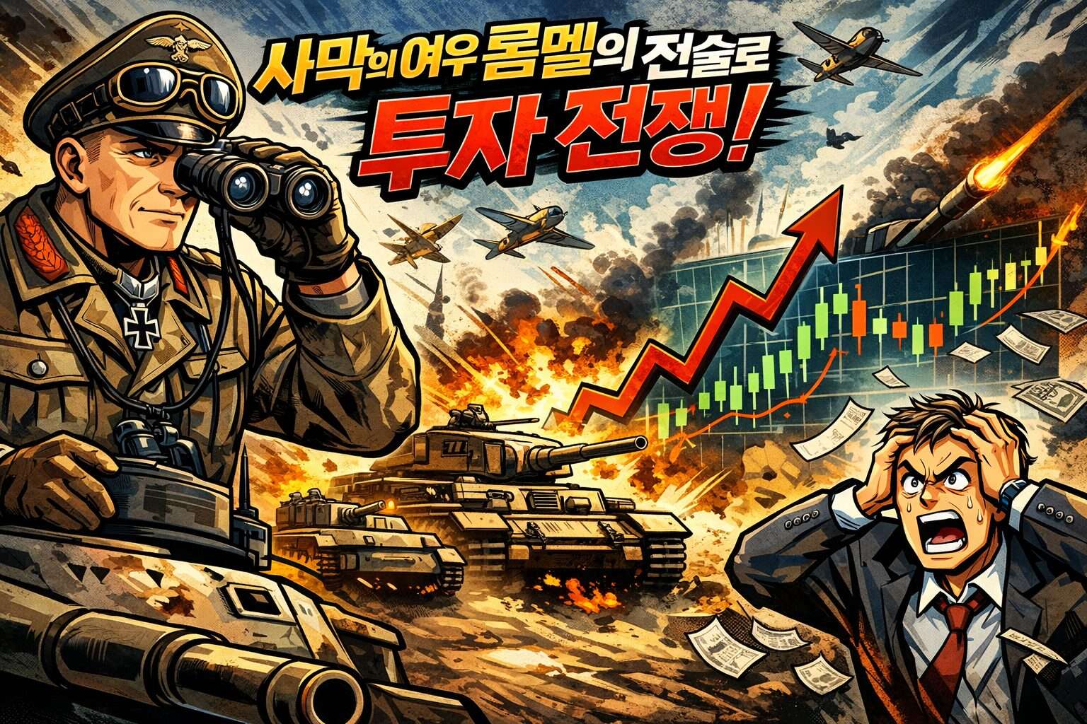 사막의 여우 에르빈 롬멜의 승리 전략