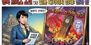 영국의 트러스 쇼크로 본 일본 다가이치 내각 소비세 감세