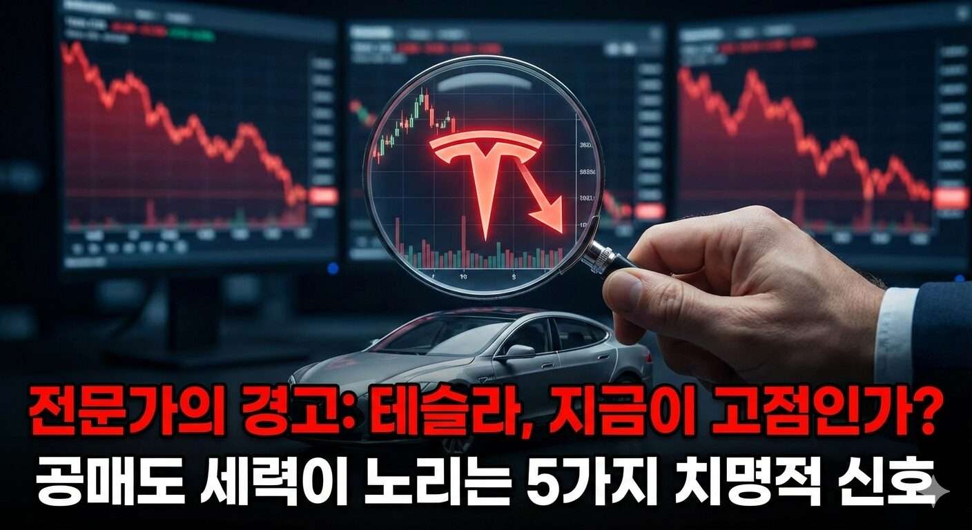 미국 시총 TOP 10 중 공매도 세력이 노리는 '가장 위험한 종목'