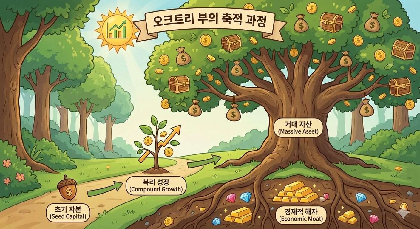 오크트리 성장에 숨겨진 경제학적 자본 축적의 법칙