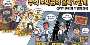 도박꾼이 파멸하는 5단계 과정