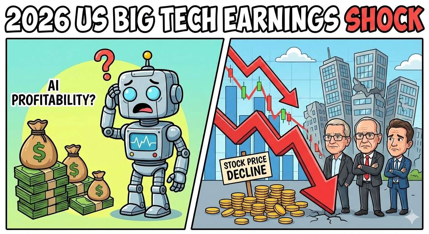 미국 빅테크 실적 쇼크 AI 수익성 논란과 주가 하락