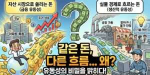 자산 가격 폭등과 실물 경제 성장을 결정짓는 유동성