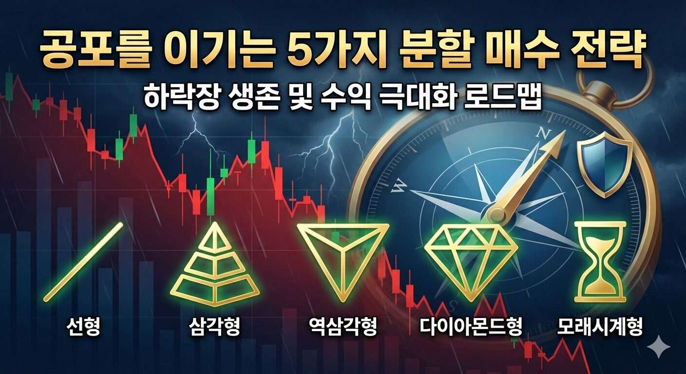 생존과 수익 극대화 및 공포를 이기는 5가지 분할 매수