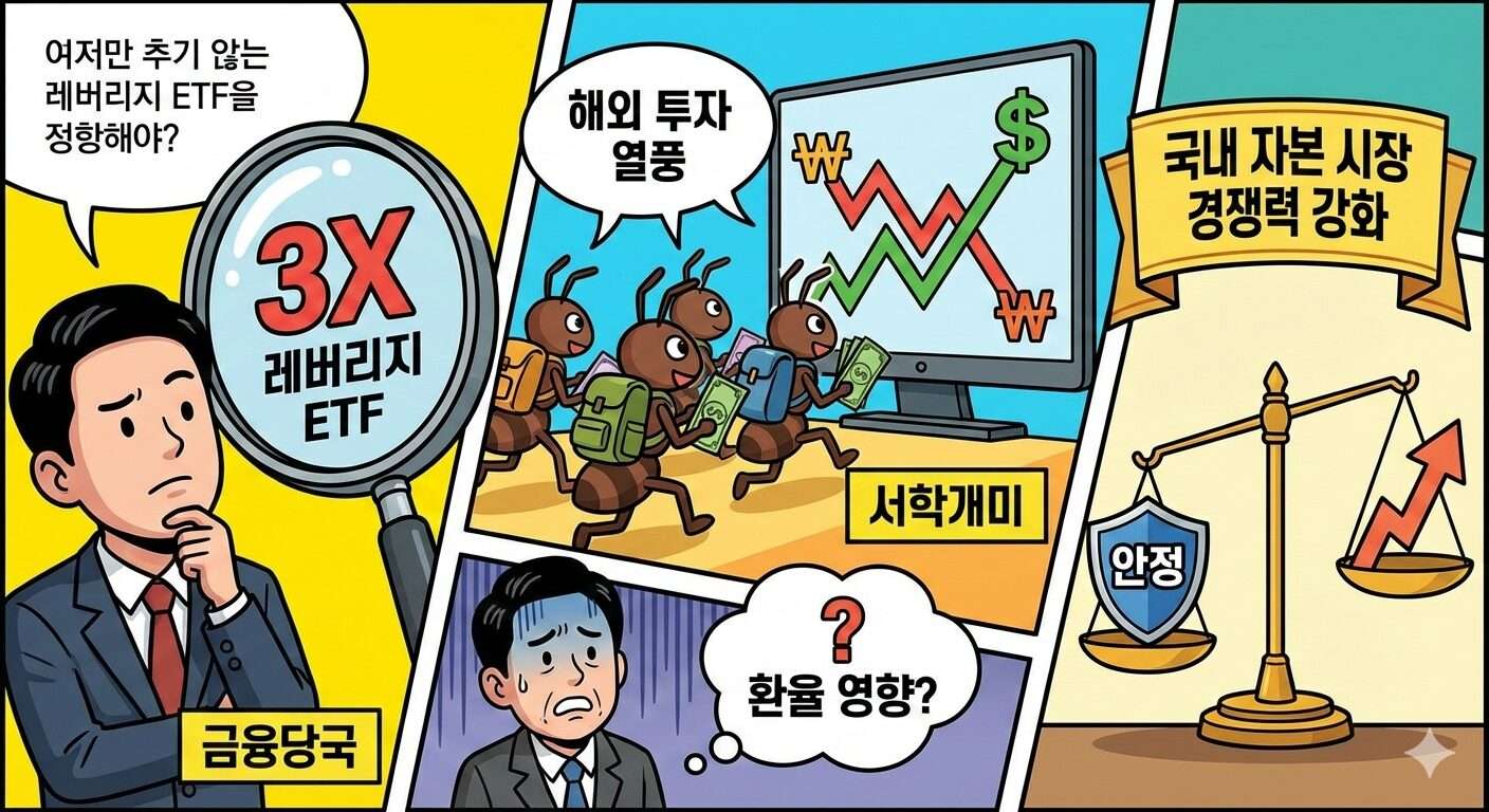 국내 3배 레버리지 ETF 도입 검토