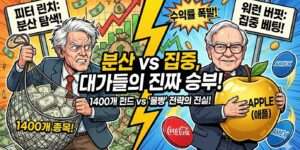 피터린치와 워런버핏의 모순