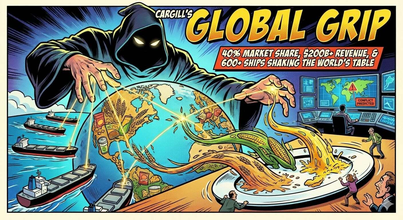 곡물시장 40% 이상 점유한 '카길'