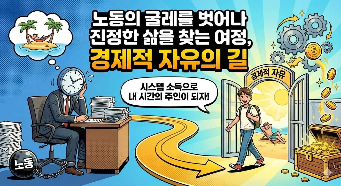 노동의 굴레를 벗어나 진정한 삶을 찾는 여정, 경제적 자유의 길
