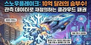 스노우플레이크(SNOW) 10억달러 승부수