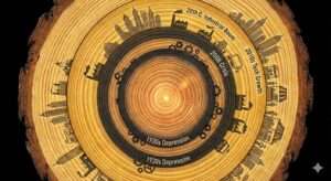 나이테 구조를 통한 경제적 성장 분석