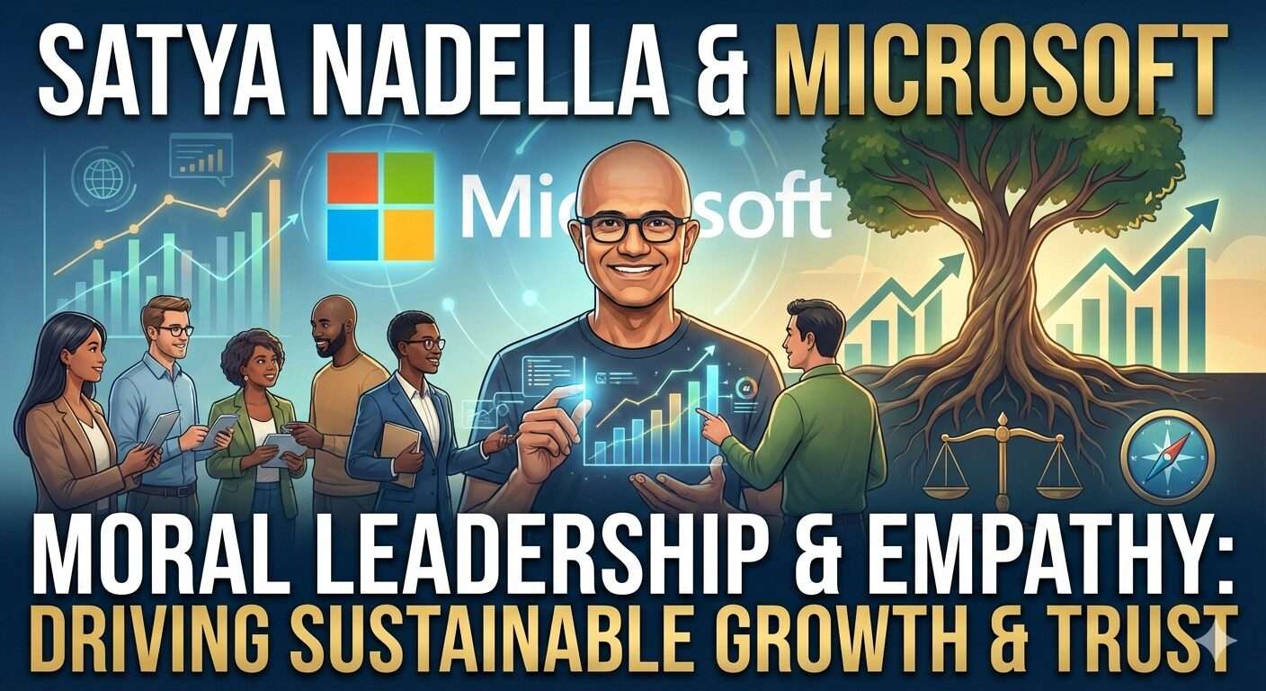 사티아 나델라의 공감 경영과 도덕적 리 더십