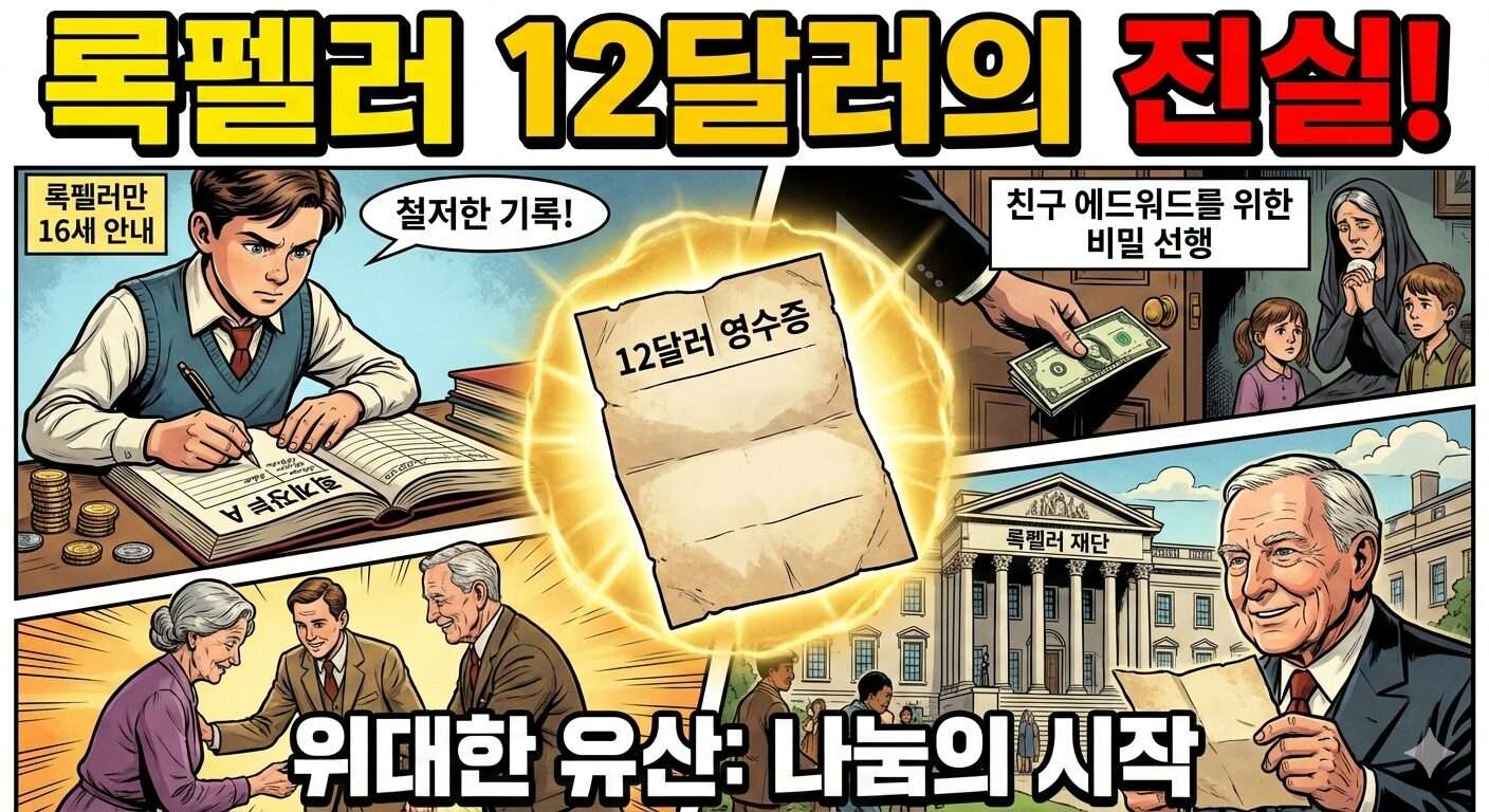 록펠러 12달러 영수증의 진실