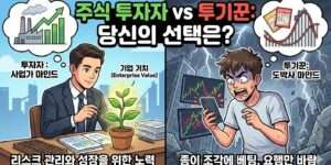 주식 투자자와 투기꾼의 결정적 차이