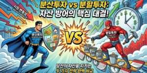 분산투자 vs 분할투자의 비교
