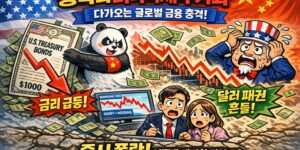 중국의 미국 국채 매각 가속화와 글로벌 증시 대전환
