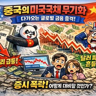 중국의 미국 국채 매각 가속화와 글로벌 증시 대전환