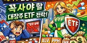 변동성 심한 미국 제약주 대신 꼭 사야 할 대장주 ETF 전략