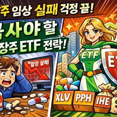 변동성 심한 미국 제약주 대신 꼭 사야 할 대장주 ETF 전략