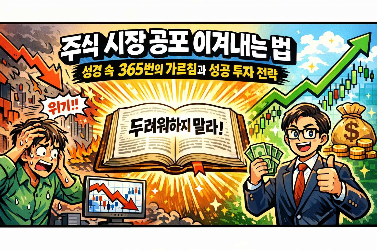 성경 속 365번의 가르침과 주식시장 공포를 이기는 투자