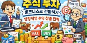 주식 투자를 비즈니스 사업으로 전환