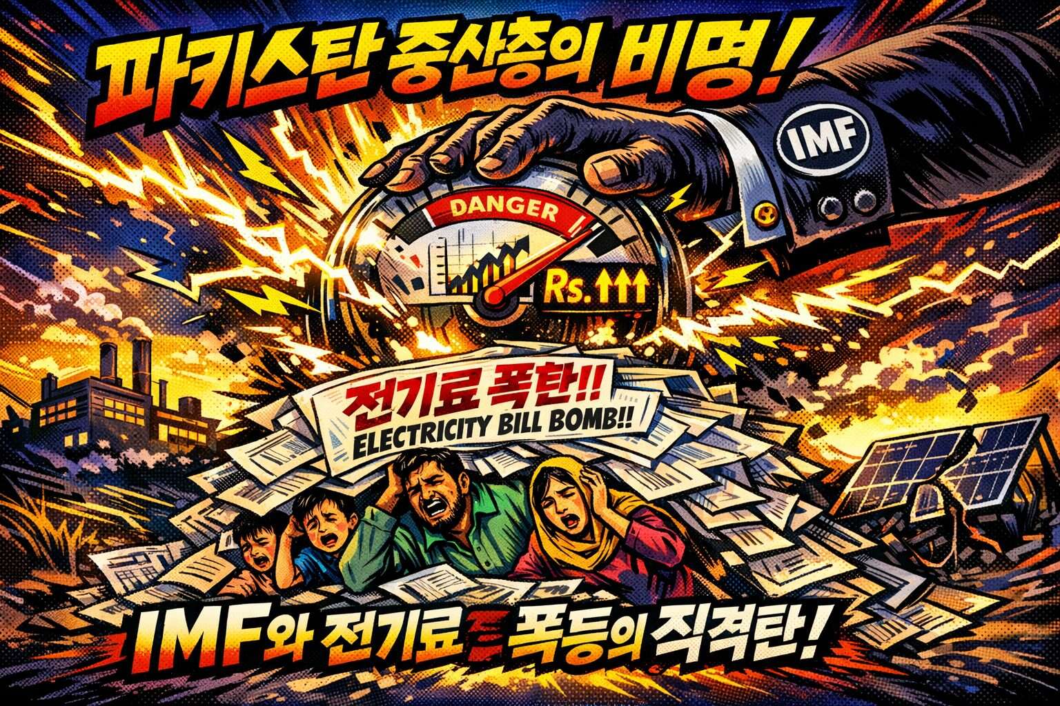 파키스탄 전기료 폭등과 중산층의 위기