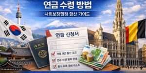 벨기에 거주 한국인 귀국 후 연금 수령 방법