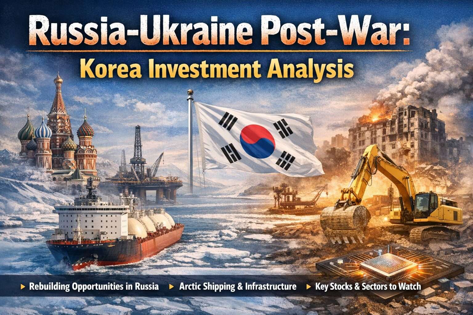 러.우 종전 이후 한국의 기술력이 여는 러시아 재건의 신(新)경제