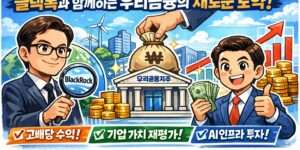 블랙록 우리금융지주 2대 주주 등극과 향후 주가 전망