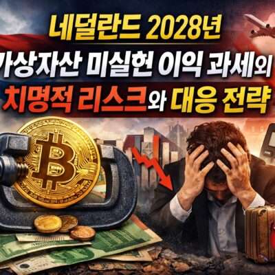 네덜란드 가상자산 미실현 이익 과세 확정 시 투자자가 직면 할 치명적 리스크