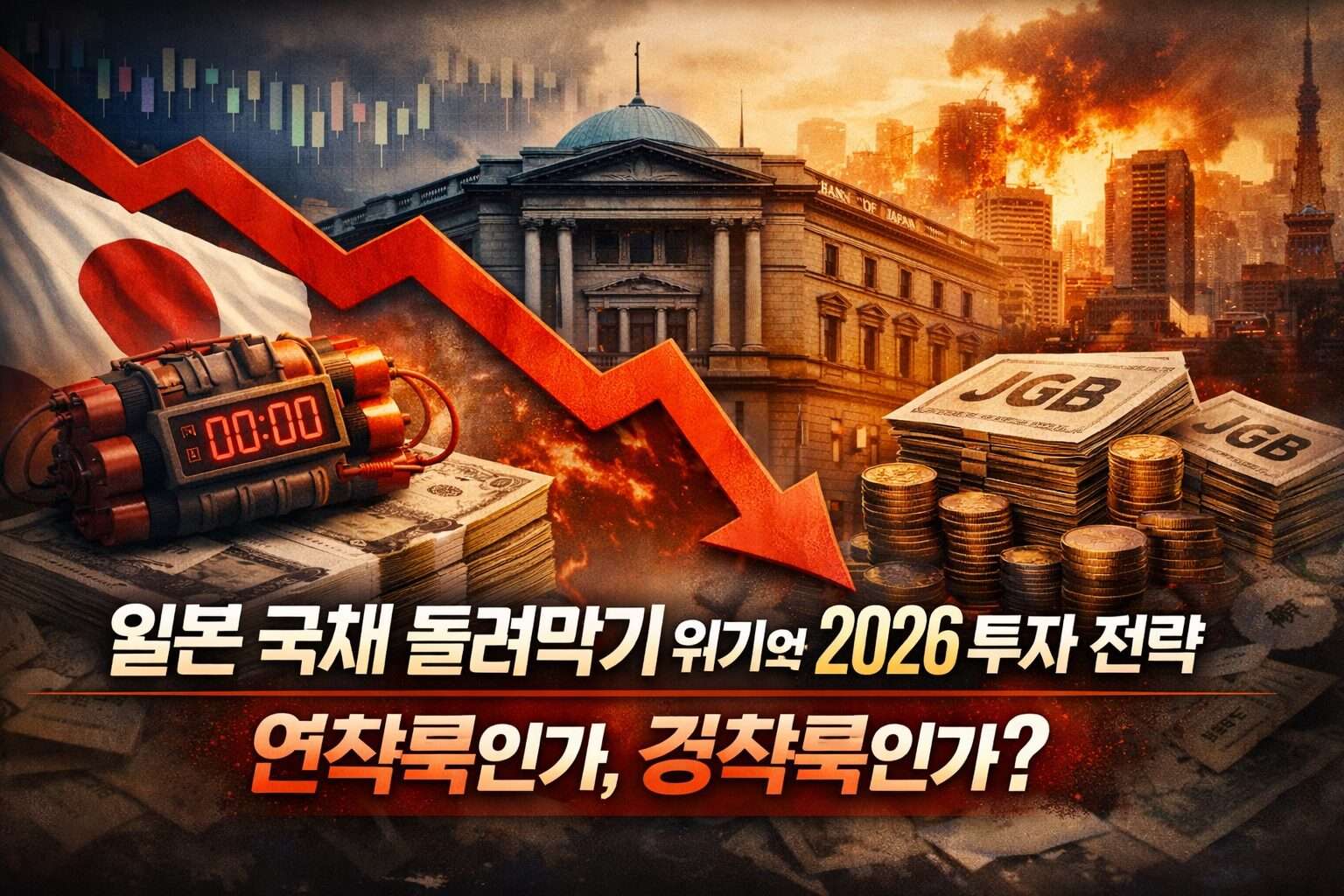 일본 국채 '돌려막기' 시스템의 구조적 결함