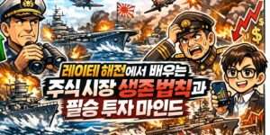 레이테 해전의 전략에서 배우는 주식 시장의 생존 법칙