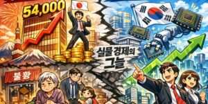 일본 증시의 화려한 비상과 실물경제의 그림자